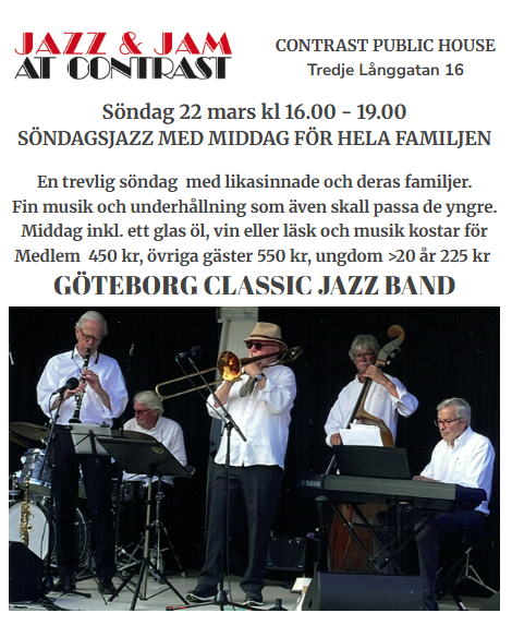 SÖNDAGSJAZZ 2026-03-22